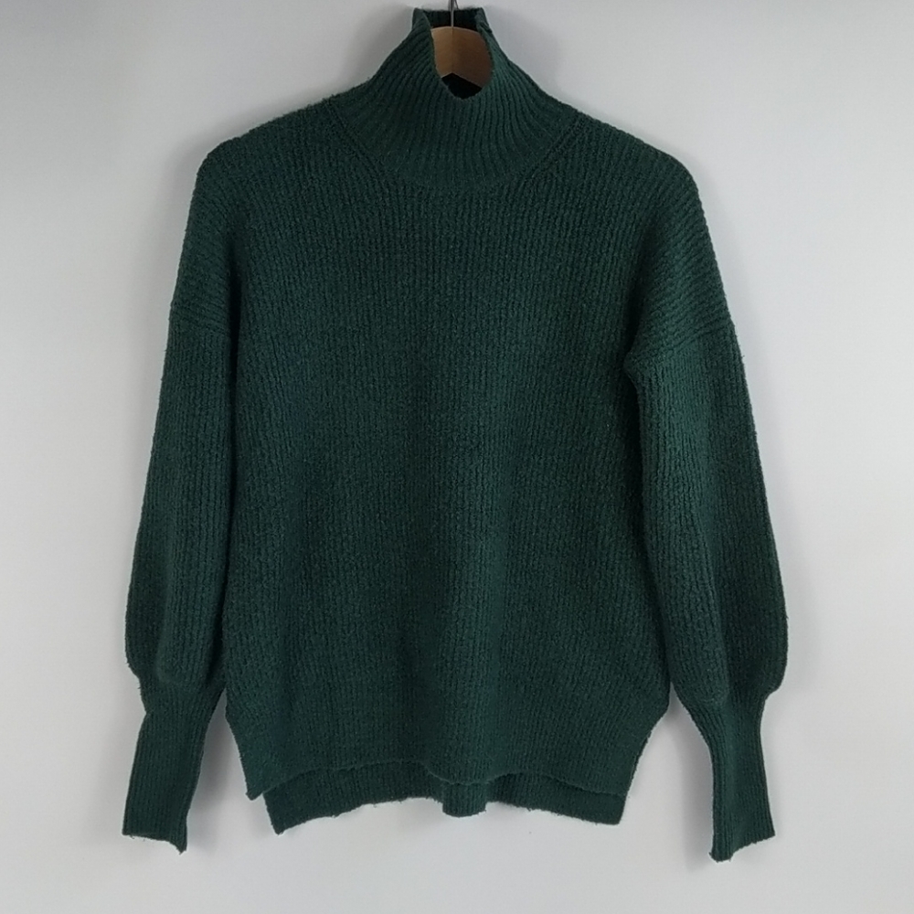 French Connection Flossy Balloon Sleeve Sweater